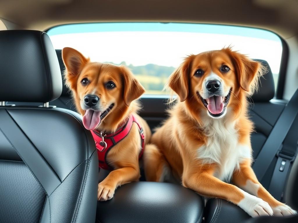     Viajar en coche con tu perro: normas de seguridad y consejos.. Gute Manieren unterwegs: So wird die Reise für alle angenehm