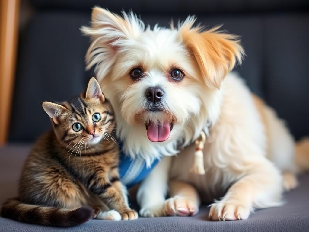 Katze und Hund aneinander gewöhnen.. Praktische Hilfsmittel und Gadgets