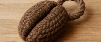Игрушка для собак из кофейного дерева: красиво, натурально и продумано